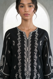 Zellbury Monochrome Printed Lawn Unstitched 3Pc Suit WUS26X31028