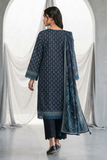 Zellbury Monochrome Printed Lawn Unstitched 3Pc Suit WUS26X31077