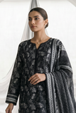 Zellbury Monochrome Printed Lawn Unstitched 3Pc Suit WUS26X31080