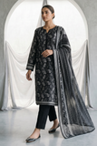 Zellbury Monochrome Printed Lawn Unstitched 3Pc Suit WUS26X31080