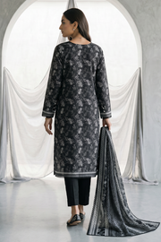 Zellbury Monochrome Printed Lawn Unstitched 3Pc Suit WUS26X31080