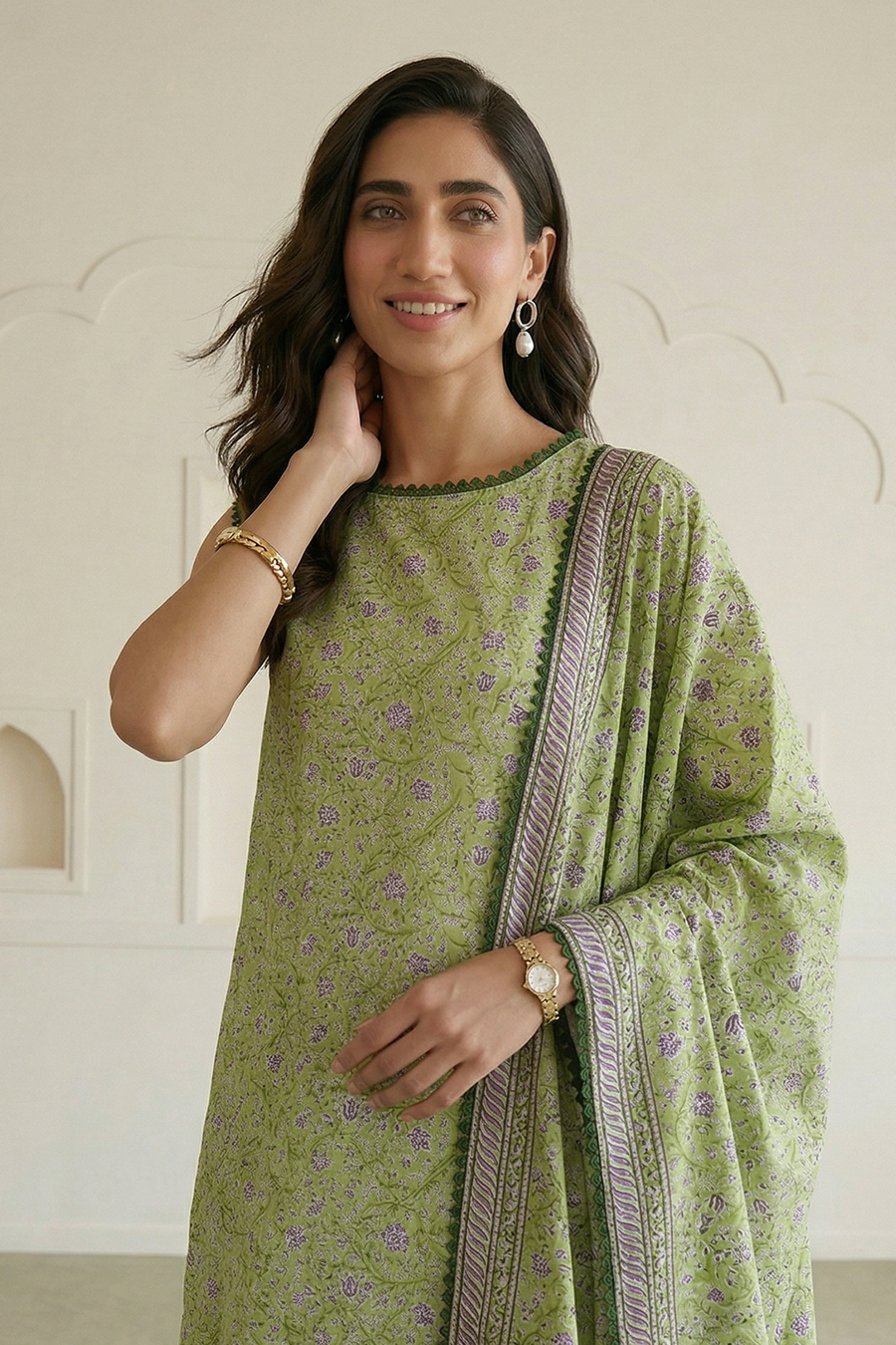 Zellbury Summer Printed Lawn Unstitched 3Pc Suit WUS26X31086