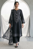 Zellbury Monochrome Printed Lawn Unstitched 3Pc Suit WUS26X31091