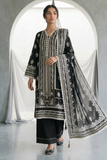 Zellbury Monochrome Printed Lawn Unstitched 3Pc Suit WUS26X31094