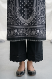 Zellbury Monochrome Printed Lawn Unstitched 3Pc Suit WUS26X31097