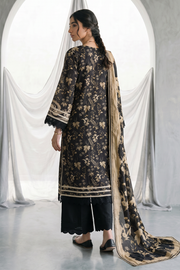 Zellbury Monochrome Printed Lawn Unstitched 3Pc Suit WUS26X31135
