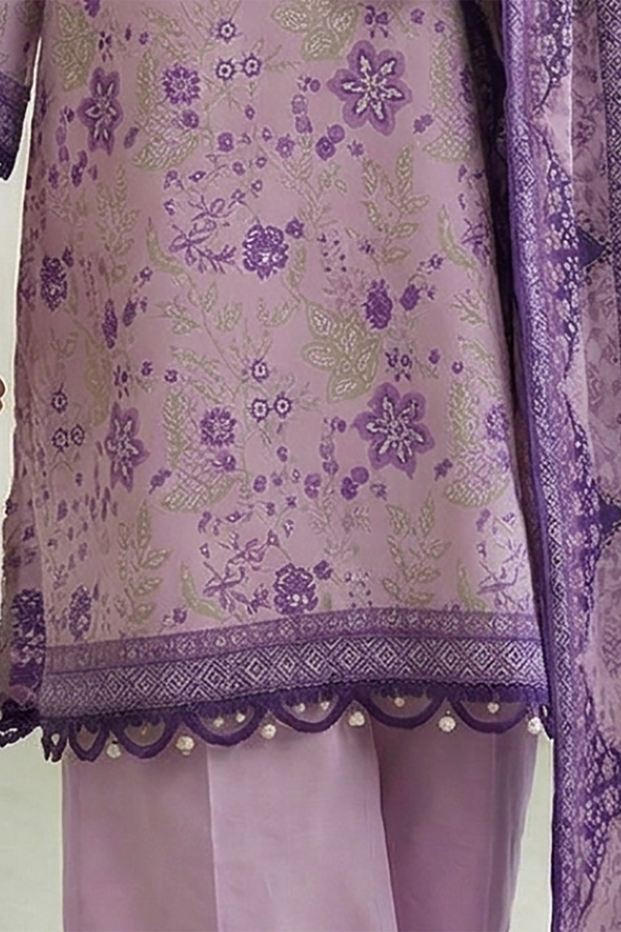 Zellbury Summer Printed Lawn Unstitched 3Pc Suit WUS26X31136