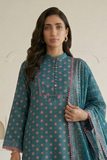 Zellbury Summer Printed Lawn Unstitched 3Pc Suit WUS26X31138
