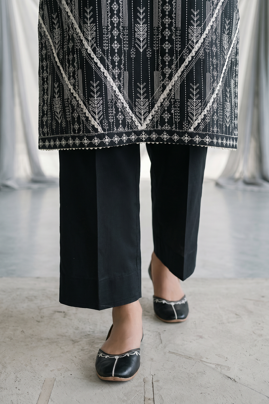Zellbury Monochrome Printed Lawn Unstitched 3Pc Suit WUS26X31142