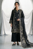 Zellbury Monochrome Printed Lawn Unstitched 3Pc Suit WUS26X31158