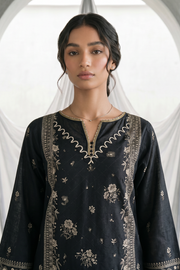 Zellbury Monochrome Printed Lawn Unstitched 3Pc Suit WUS26X31158