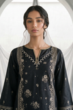 Zellbury Monochrome Printed Lawn Unstitched 3Pc Suit WUS26X31158