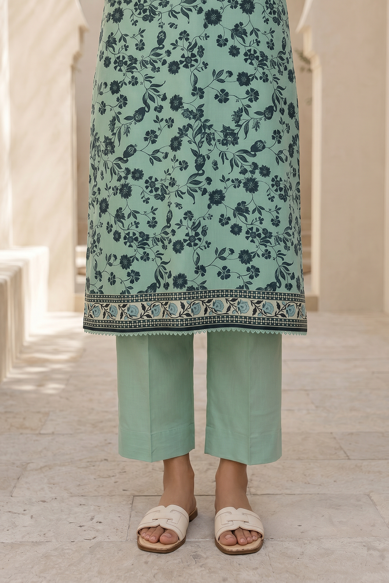 Zellbury Summer Printed Lawn Unstitched 3Pc Suit WUS26X38048