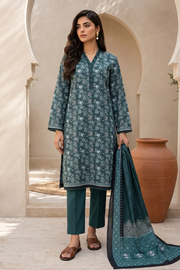 Zellbury Summer Printed Lawn Unstitched 3Pc Suit WUS26X38054