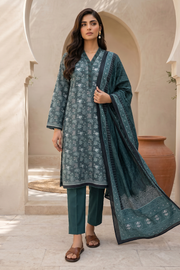 Zellbury Summer Printed Lawn Unstitched 3Pc Suit WUS26X38054
