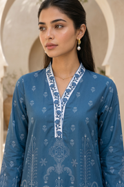 Zellbury Summer Printed Lawn Unstitched 3Pc Suit WUS26X38056