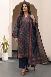 Zellbury Summer Printed Lawn Unstitched 3Pc Suit WUS26X38101