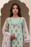 Zellbury Summer Printed Lawn Unstitched 3Pc Suit WUS26X38102