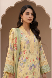 Zellbury Summer Printed Lawn Unstitched 3Pc Suit WUS26X38106