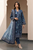 Zellbury Summer Printed Lawn Unstitched 3Pc Suit WUS26X38107