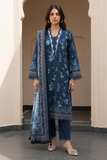 Zellbury Summer Printed Lawn Unstitched 3Pc Suit WUS26X38107