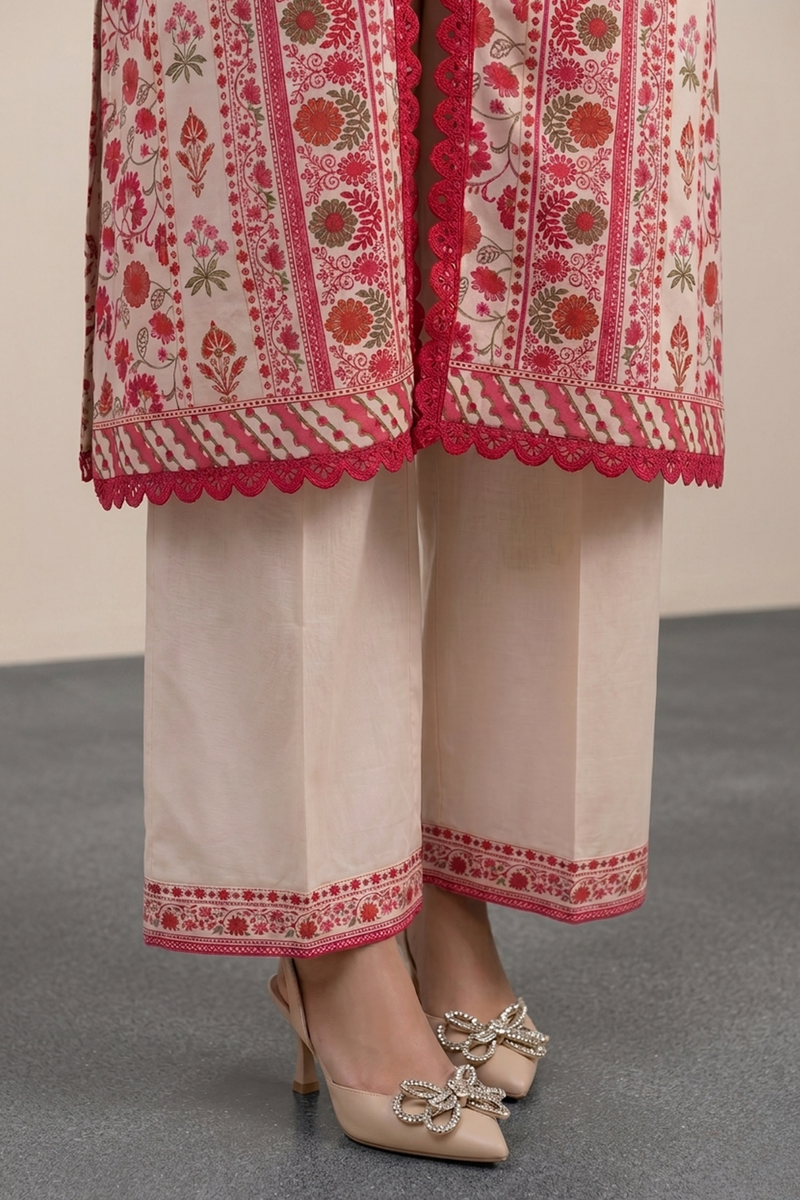 Zellbury Summer Printed Lawn Unstitched 3Pc Suit WUS26X38109