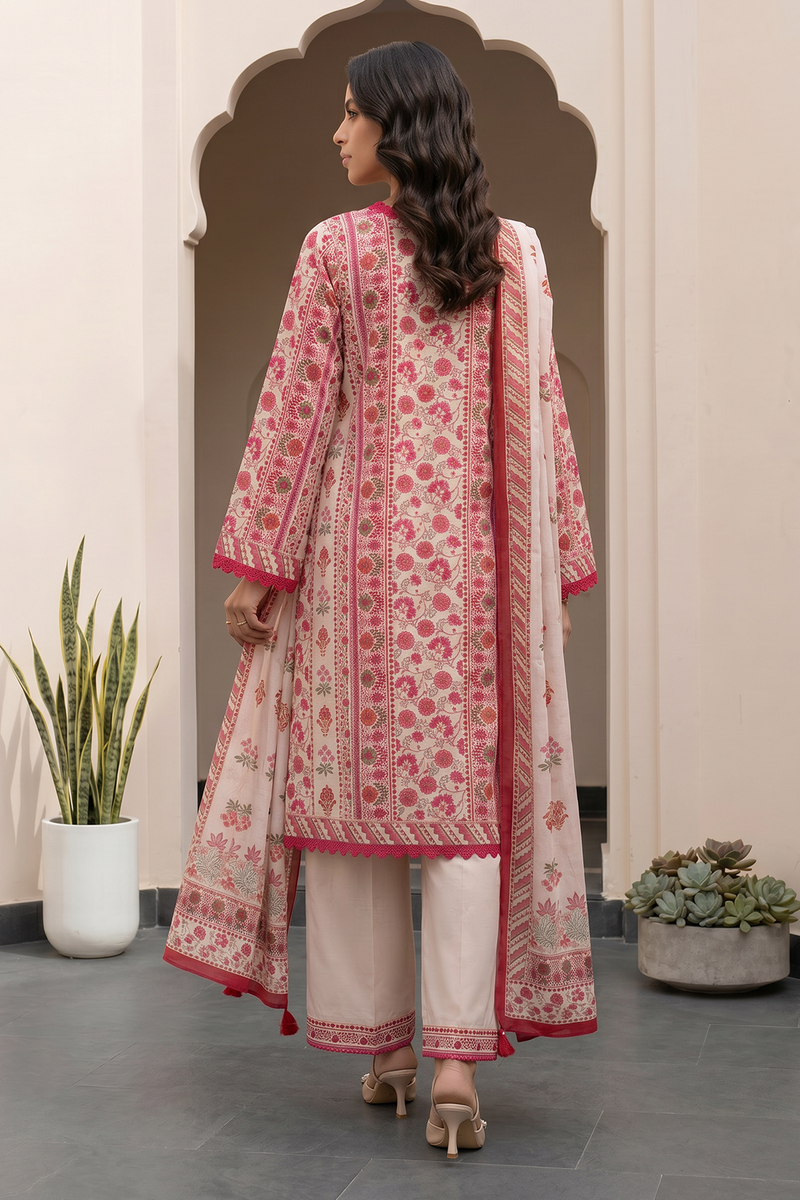Zellbury Summer Printed Lawn Unstitched 3Pc Suit WUS26X38109