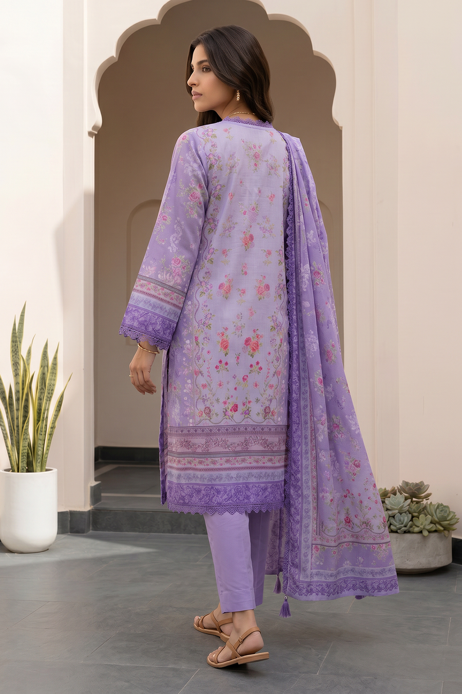 Zellbury Summer Printed Lawn Unstitched 3Pc Suit WUS26X38112