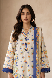 Zellbury Summer Printed Lawn Unstitched 3Pc Suit WUS26X38114