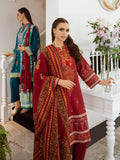 Zellbury Winter Embroidered Khaddar Unstitched 3Pc Suit WUW23E30691