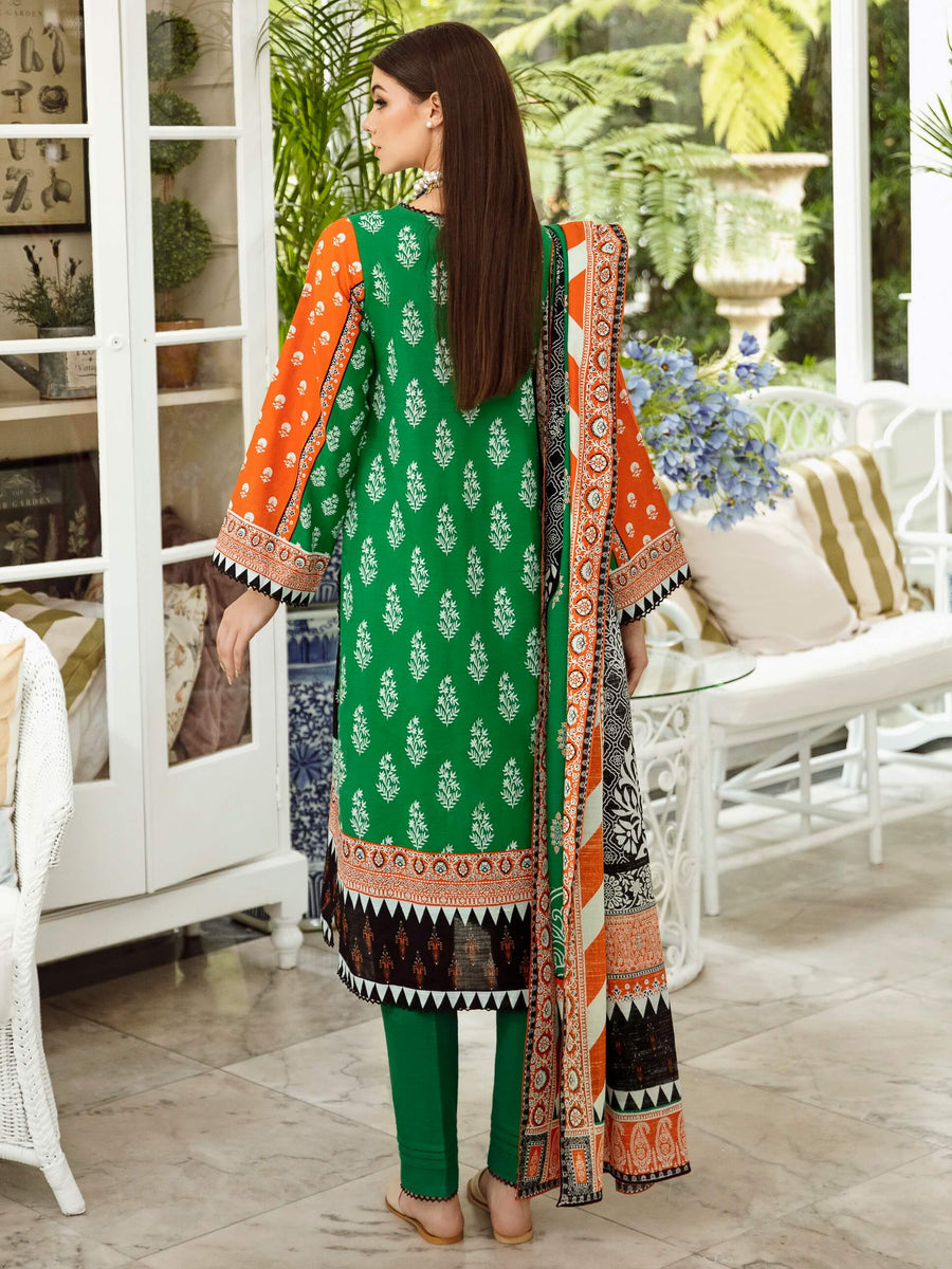 Zellbury Winter Printed Khaddar Unstitched 2Pc Suit WUW23X20657