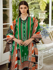 Zellbury Winter Printed Khaddar Unstitched 2Pc Suit WUW23X20657