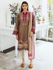 Zellbury Winter Printed Khaddar Unstitched 2Pc Suit WUW23X20658