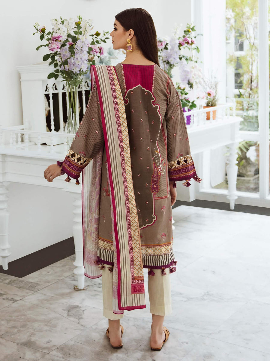 Zellbury Winter Printed Khaddar Unstitched 2Pc Suit WUW23X20658