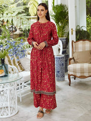 Zellbury Winter Printed Viscose Unstitched 2Pc Suit WUW23X20663