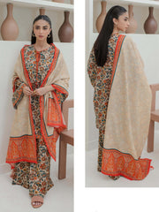 Zellbury Essential Printed Karandi Unstitched 3Pc Suit WUW23X30748