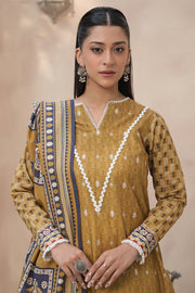 Zellbury Winter Vol-04 Embroidered Khaddar Unstitched 2Pc Suit WUW24E20352