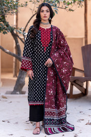 Zellbury Winter Vol-04 Embroidered Khaddar Unstitched 2Pc Suit WUW24E20505