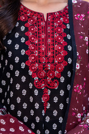 Zellbury Winter Vol-04 Embroidered Khaddar Unstitched 2Pc Suit WUW24E20505