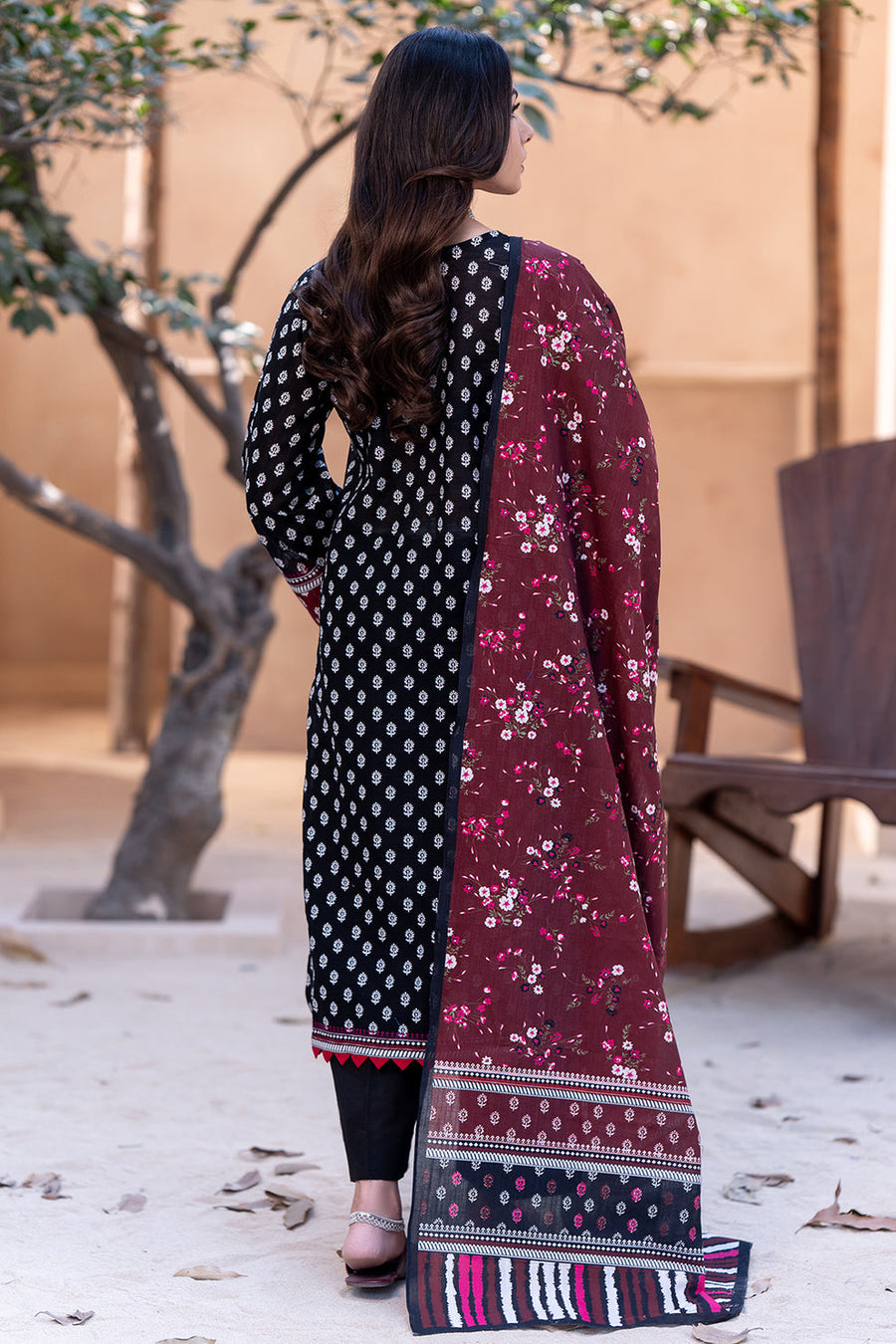 Zellbury Winter Vol-04 Embroidered Khaddar Unstitched 2Pc Suit WUW24E20505