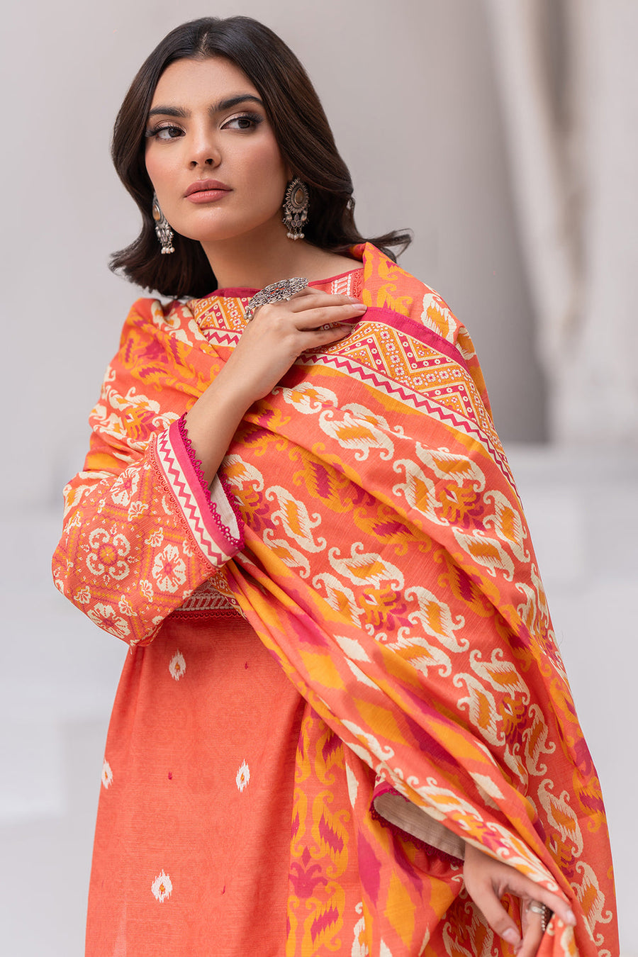Zellbury Winter Vol-04 Embroidered Khaddar Unstitched 2Pc Suit WUW24E20560