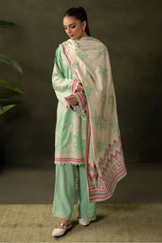 Zellbury Winter Vol-03 Embroidered Viscose Unstitched 3Pc Suit WUW24E30224