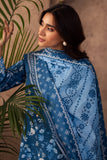 Zellbury Winter Embroidered Khaddar Unstitched 3Pc Suit WUW24E30226