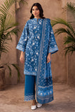 Zellbury Winter Embroidered Khaddar Unstitched 3Pc Suit WUW24E30226