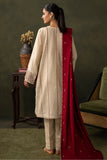 Zellbury Winter Unstitched Embroidered Khaddar 3Pc Suit WUW24E30236