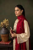 Zellbury Winter Unstitched Embroidered Khaddar 3Pc Suit WUW24E30236