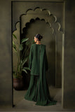 Zellbury Winter Unstitched Embroidered Khaddar 3Pc Suit WUW24E30240