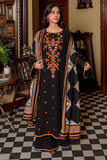 Zellbury Winter Embroidered Khaddar Unstitched 3Pc Suit WUW24E30321