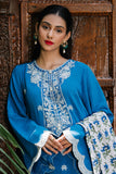 Zellbury Winter Unstitched Embroidered Khaddar 3Pc Suit WUW24E30323