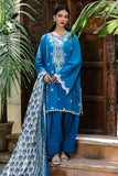 Zellbury Winter Unstitched Embroidered Khaddar 3Pc Suit WUW24E30323